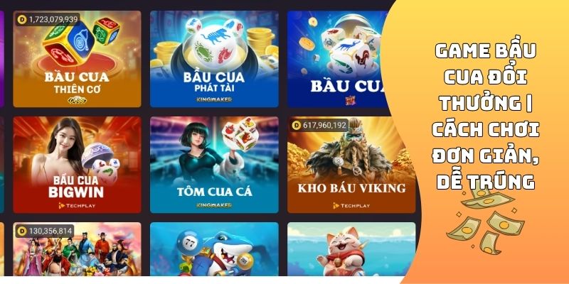 Bầu cua đổi thưởng